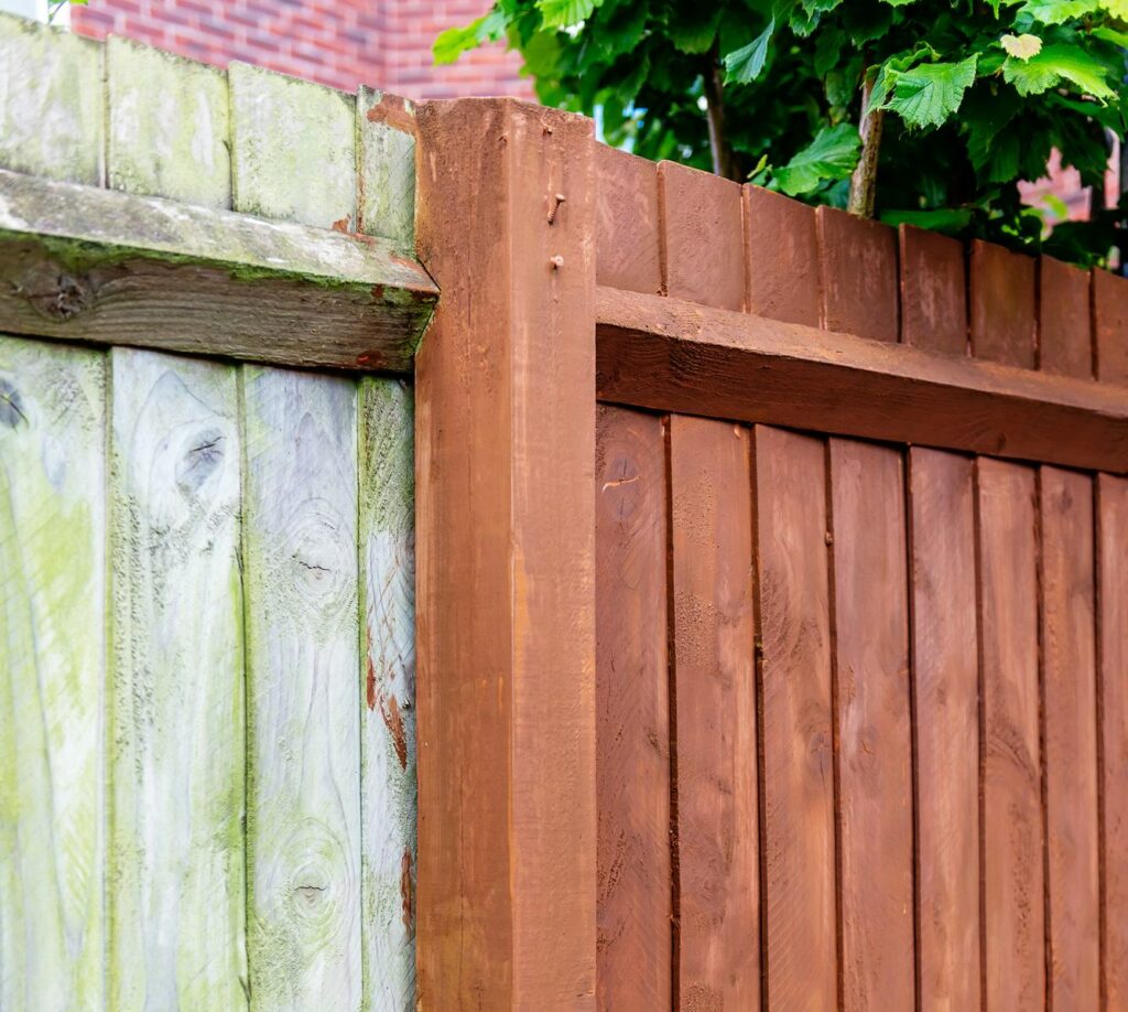 Fence Staining